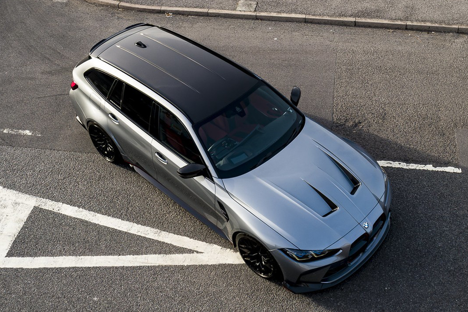 Alpha-N PERFORMANCE CARBON ENGINE COVER for BMW G81 M3