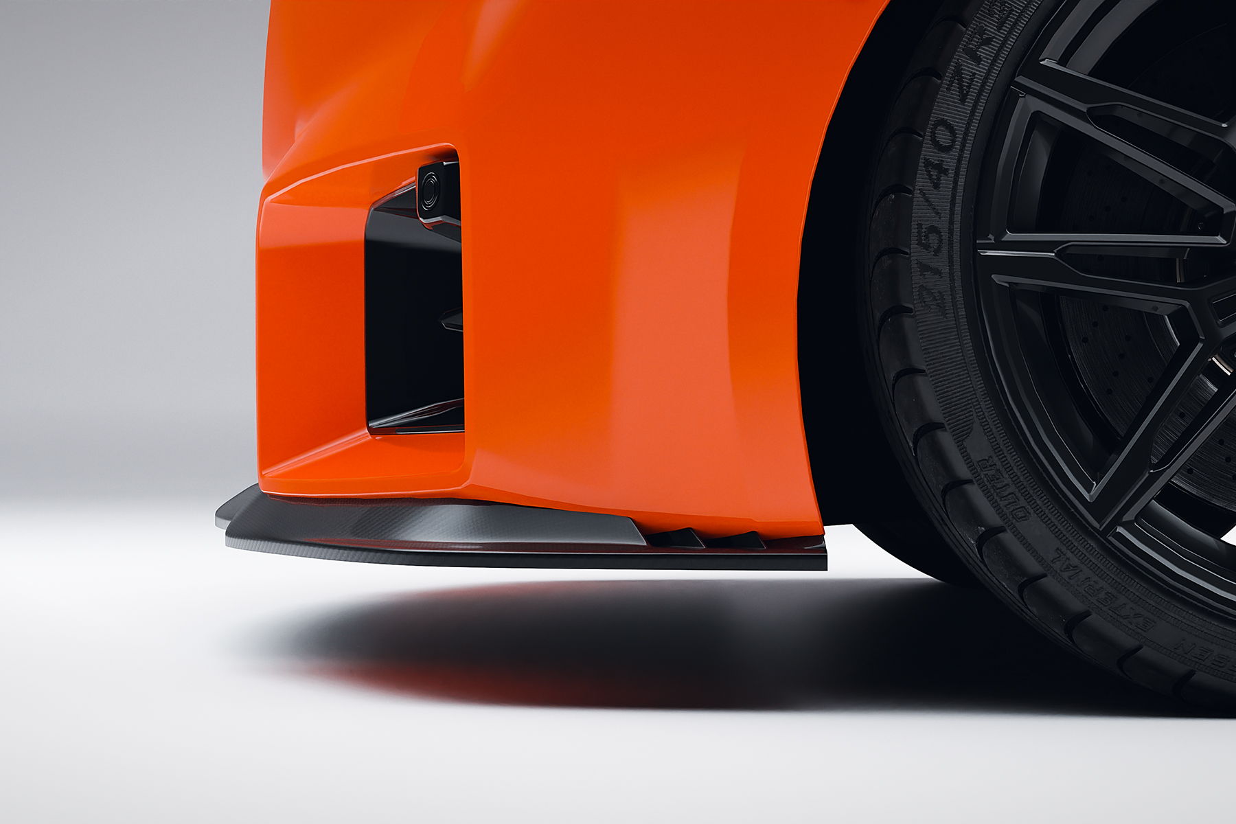 Alpha-N PERFORMANCE CARBON FRONT LIP Clubsport for BMW G87 M2