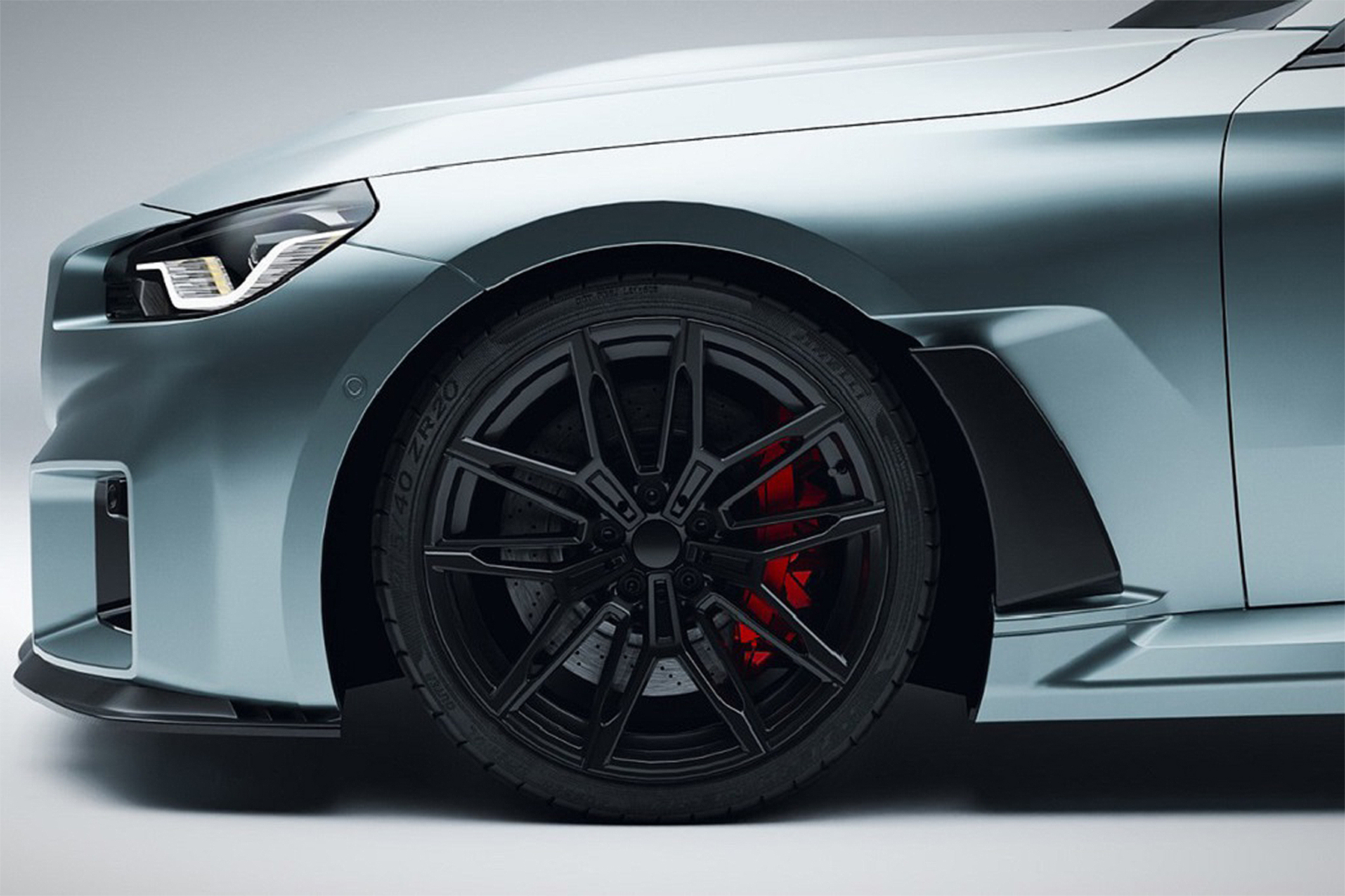 Alpha-N PERFORMANCE CARBON FENDER V2 with BLADE for BMW G87 M2