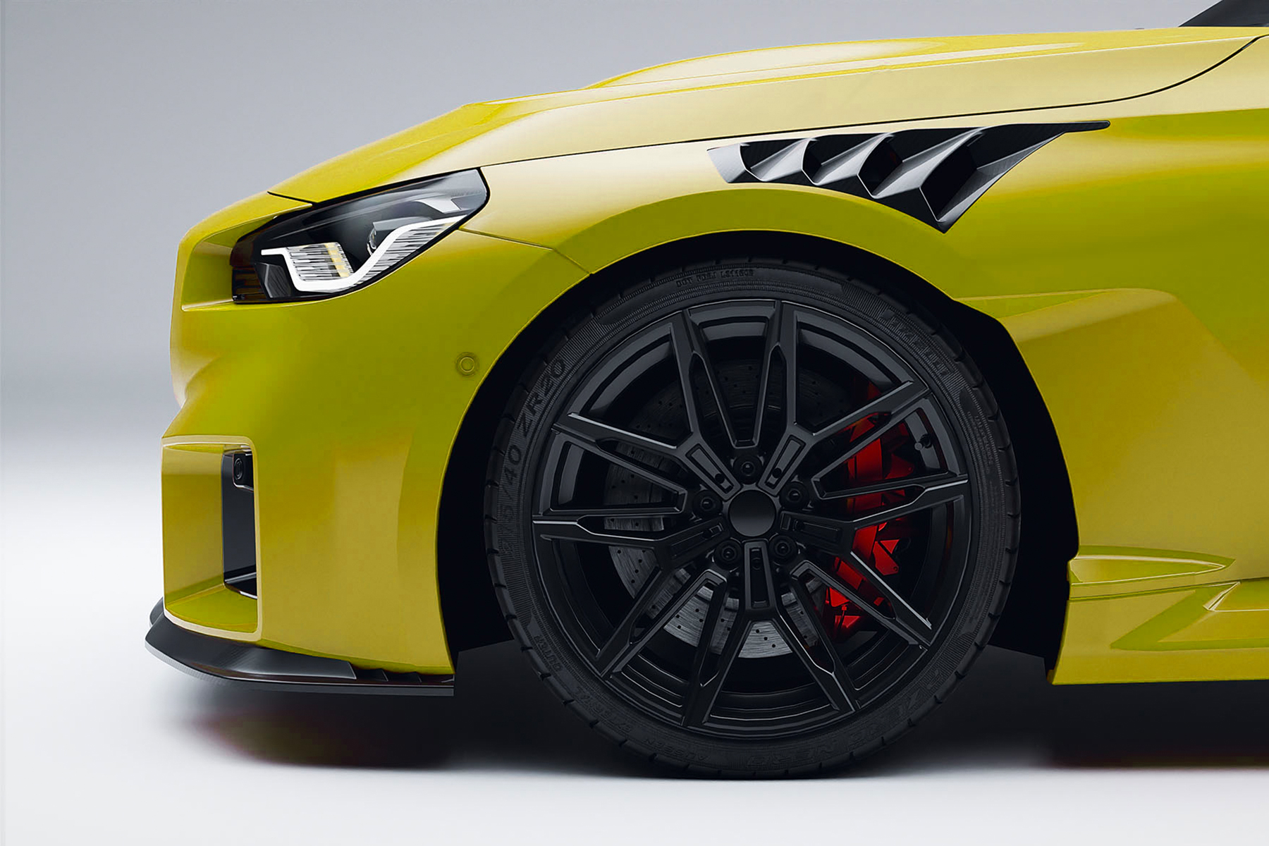 Alpha-N PERFORMANCE CARBON FENDER V3 with DUCT for BMW G87 M2