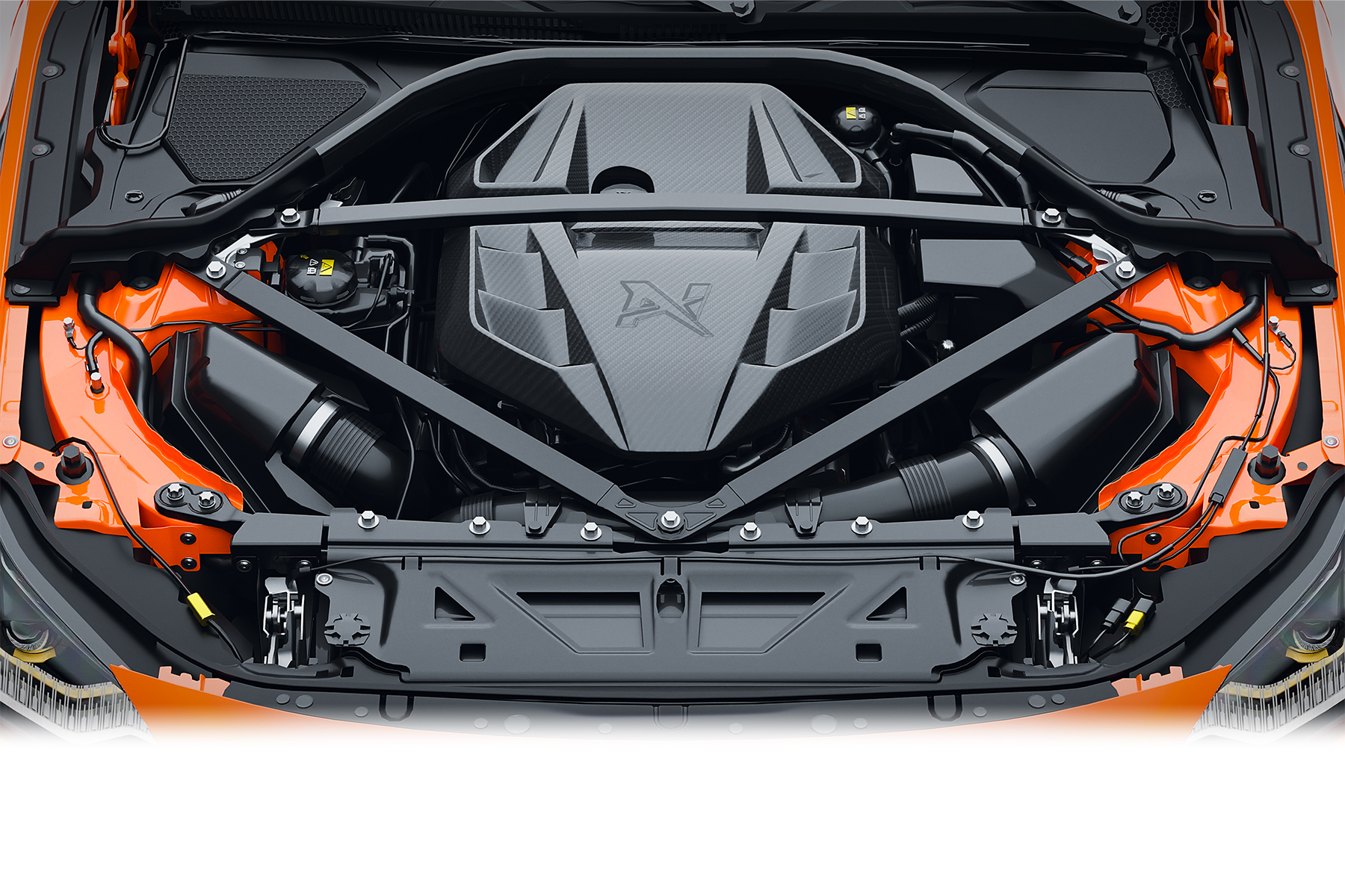 Alpha-N PERFORMANCE CARBON ENGINE COVER for BMW G8# M2 / M3 / M4