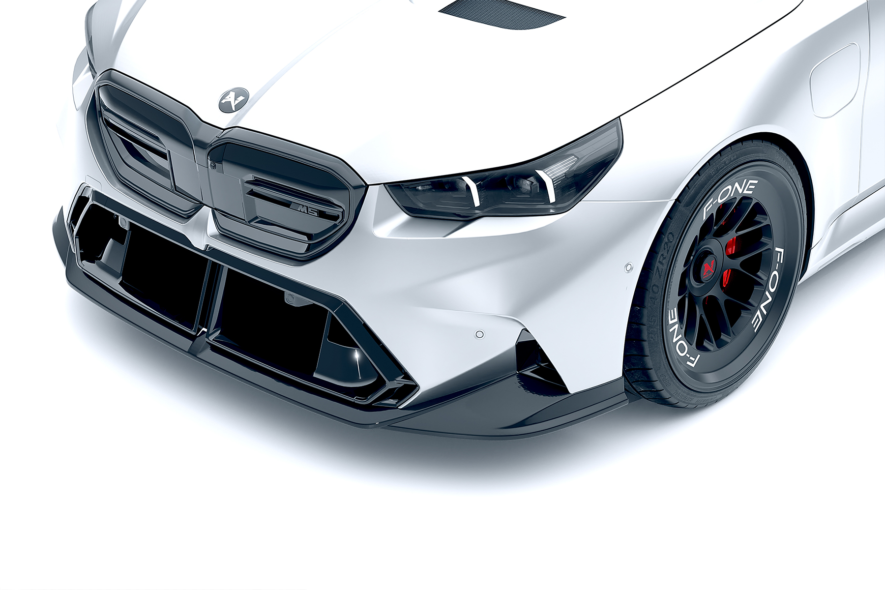 Alpha-N PERFORMANCE CARBON FRONT SPOILER V2 / 3Piece for BMW G90/99 M5