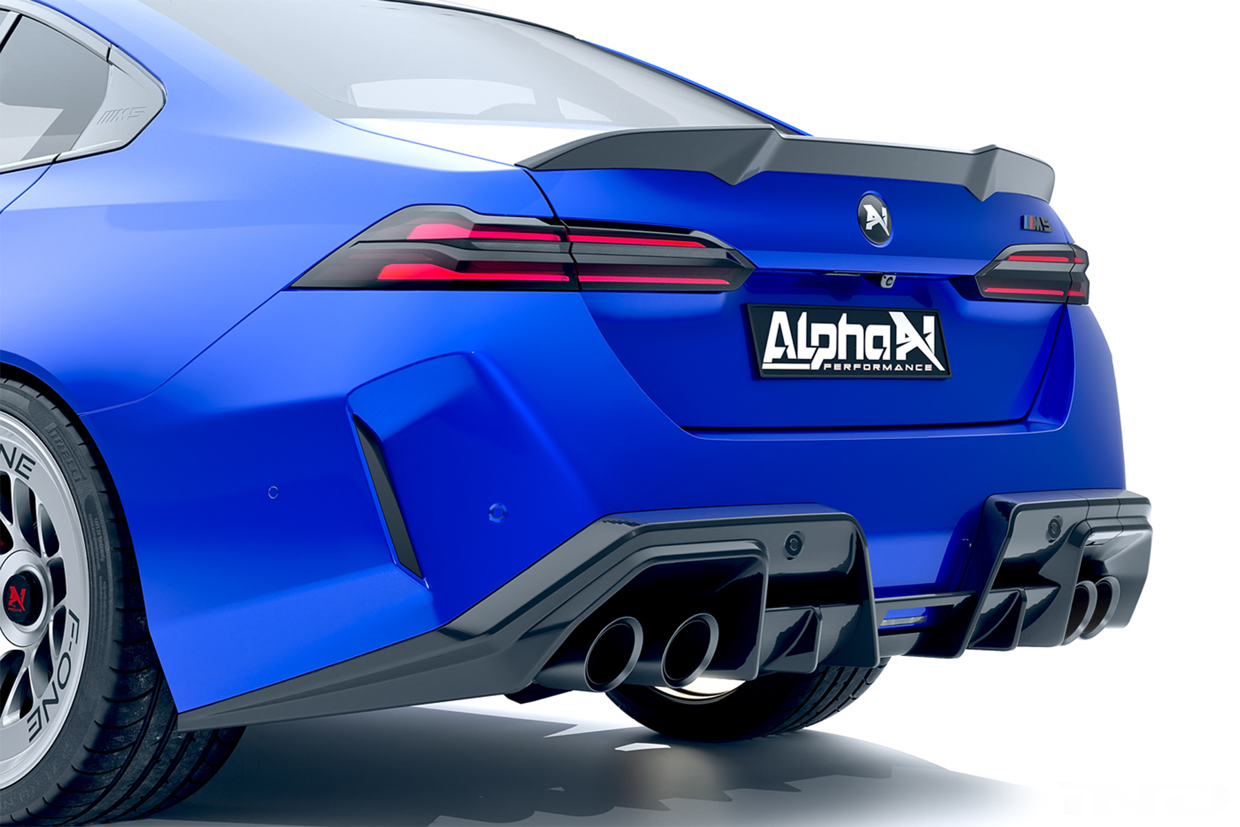 Alpha-N PERFORMANCE CARBON REAR TRUNK SPOILER for BMW G90